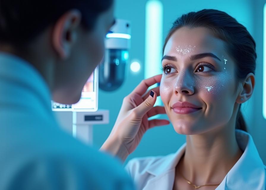 AI-powered skin analysis consultation