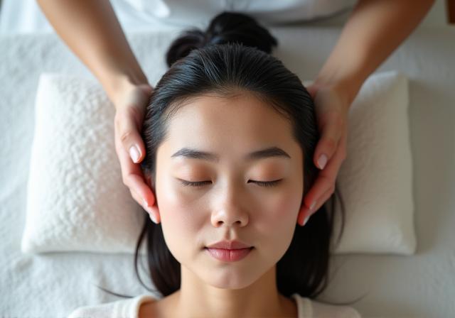 Japanese head spa treatment